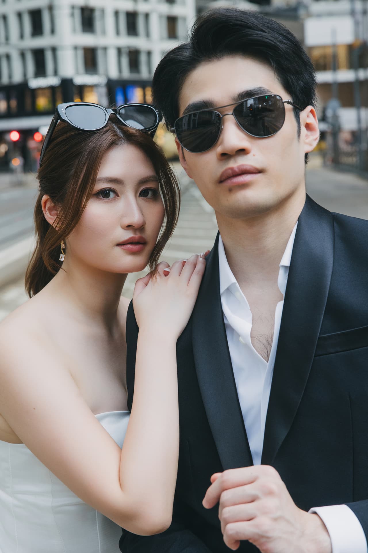 Ronson and Jasmine in the city