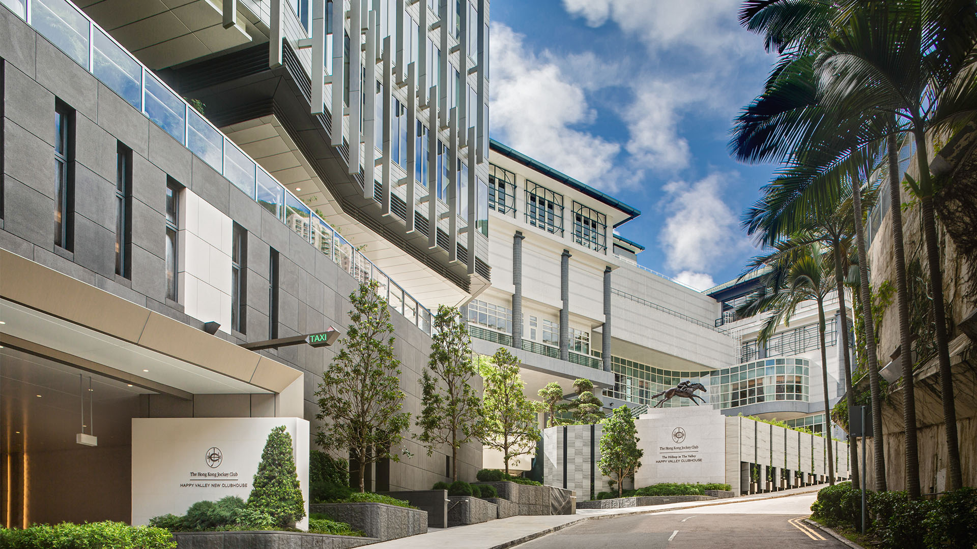 The Hilltop at the Valley clubhouse in Happy Valley, Hong Kong
